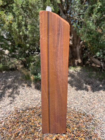 Salt River Sandstone Fountain from The Rock Star Gallery in a landscape setting