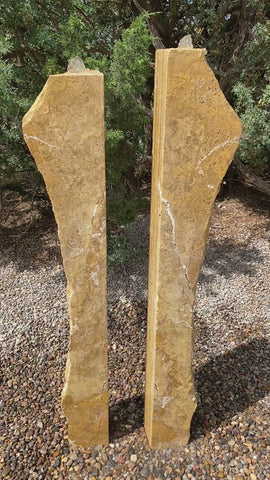 El Malpais Marble Double Set in a landscape setting from The Rock Star Gallery