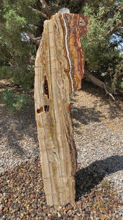 Grand Canyon Red Onyx stone fountain handcrafted by The Rock Star Gallery®
