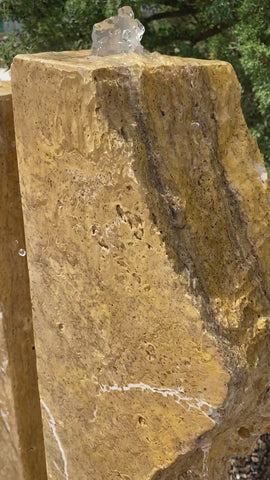 El Malpais Marble Double Set in a landscape setting from The Rock Star Gallery