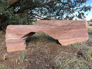 Salt River Sandstone stone bench from The Rock Star Gallery provides seating in any garden, patio, or landscape design..