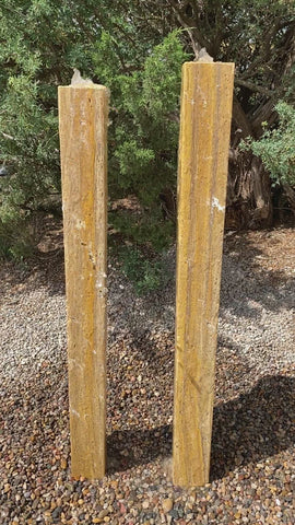 El Malpais Marble Double Set in a landscape setting from The Rock Star Gallery