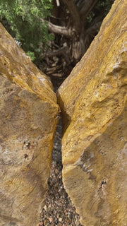 El Malpais Marble Double Set in a landscape setting from The Rock Star Gallery