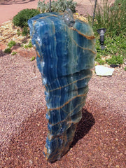 Argentine Aquamarine Stone Fountain 8 SOLD