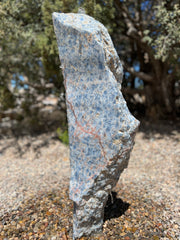 Heisenberg Blue Onyx stone fountain made by The Rock Star Gallery®.