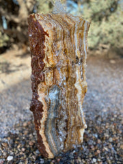  Grand Canyon Red Onyx stone fountain handcrafted by The Rock Star Gallery