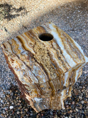  Grand Canyon Red Onyx stone fountain handcrafted by The Rock Star Gallery 