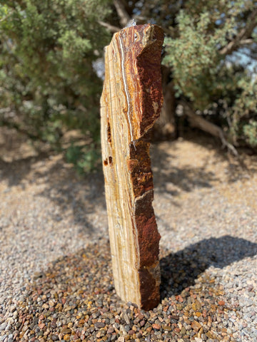 Grand Canyon Red Onyx stone fountain handcrafted by The Rock Star Gallery®
