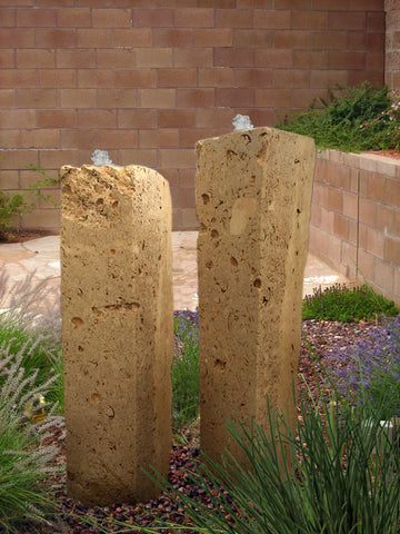 Seashell Limestone Fountain 180
