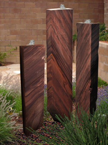 Salt River Sandstone Columns, Singular or a Set of Three