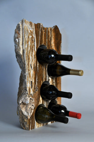 5 bottle Grand Canyon Red Onyx Wine Bottle Holder